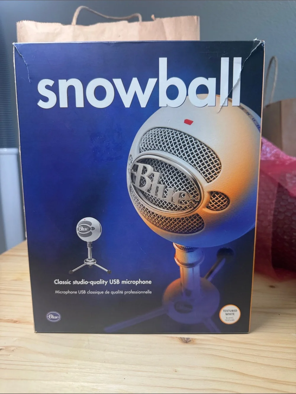 Snowball Classic USB Microphone - White